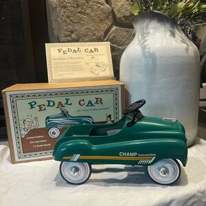 Vintage pedal car